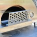 XL Professional Stainless Steel Outdoor Pizza Oven Fire Guard / Holder / Heat Deflector 